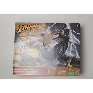 Indiana Jones Worlds Of Adventure Doctor Jurgen Voller Launcher Plane New-Open
